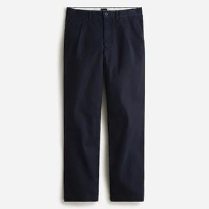 J. Crew Classic Relaxed-fit pleated chino pant BE612 34/32
